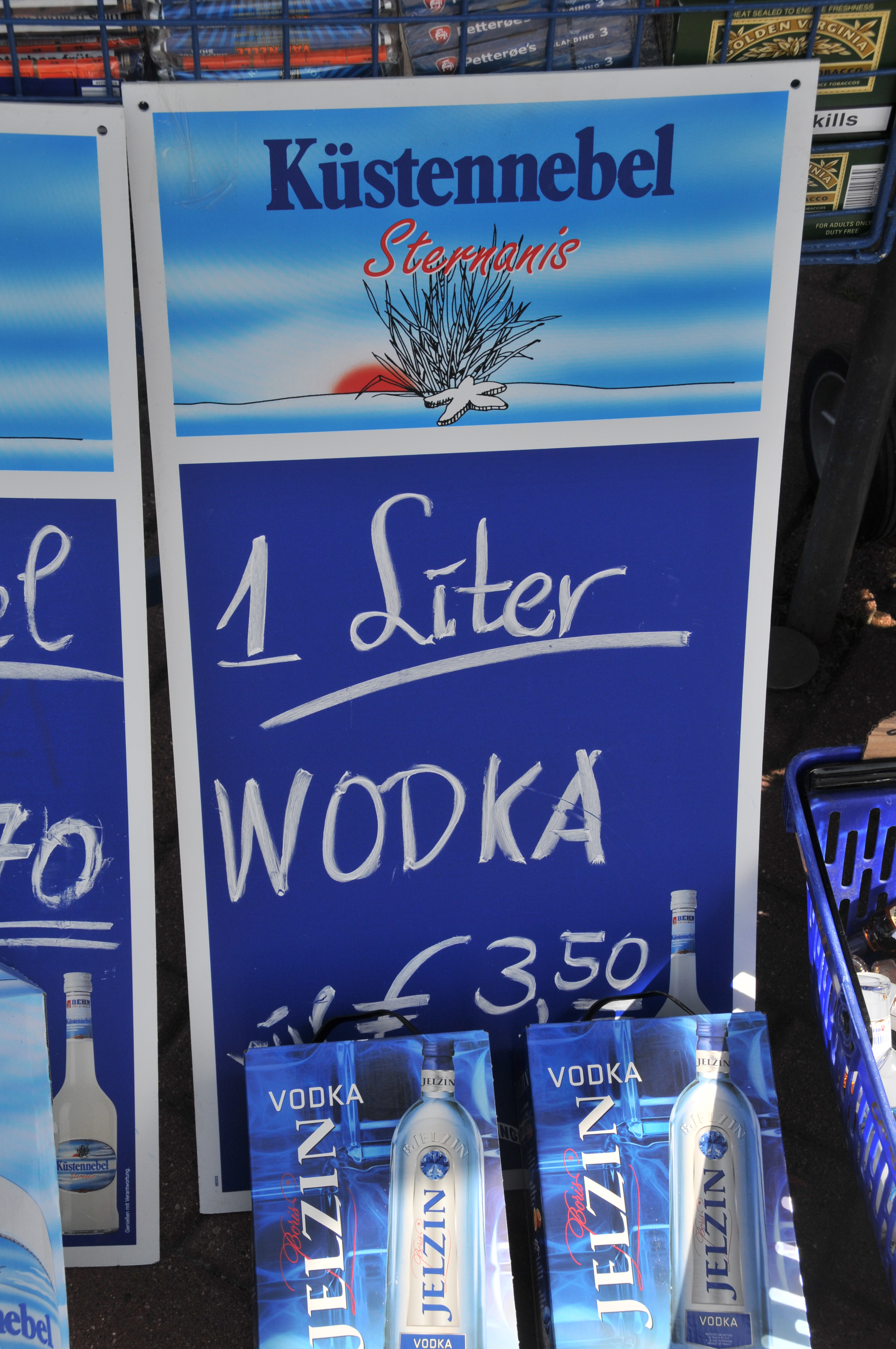 1 liter vodka under 30 SEK!