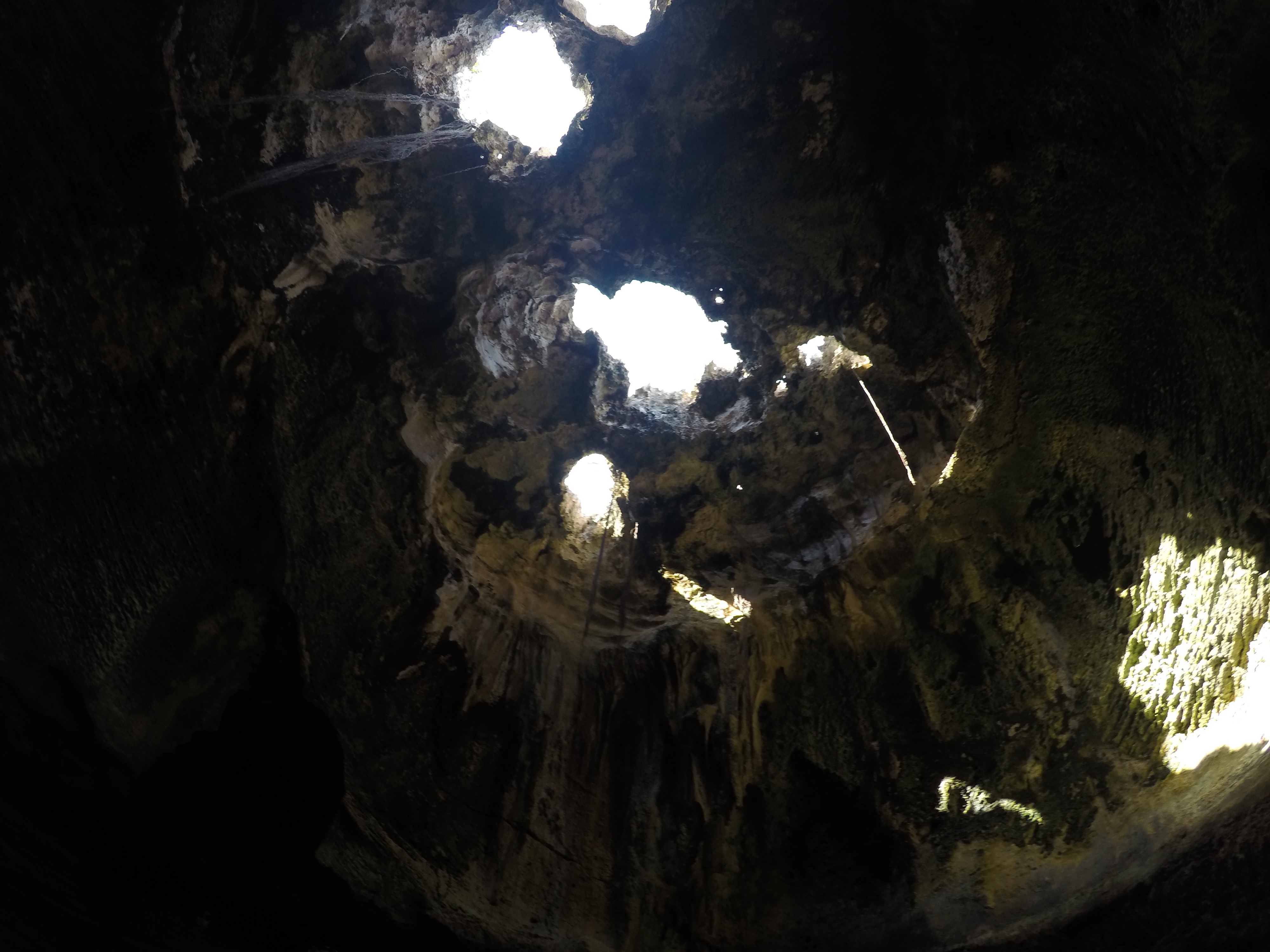 "Taket" på Thunderbolt Cave..